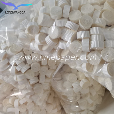 HME Fine Filter Paper , HME Filter Paper For Heat And Moisture Exchanger
