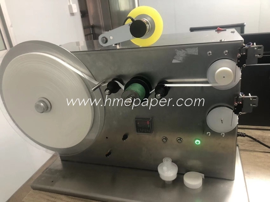 Αγορά 110V/220V 50-60Hz HME Μηχανή περιτύλιξης ταινίας χαρτιού φίλτρου για πίεση αέρα 0,5-0,7 Mpa online manufacture