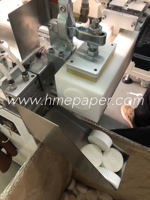 Αγορά 220V 50Hz Υψηλής Ταχύτητας HMEF HME Φιλτράρισμα χαρτιού ταινίας ρολό τυλίγματος Μηχανή με αυτόματες ηλεκτρικές συνδέσεις online manufacture