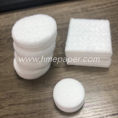 Square Needle Felt Cotton Air Filter Absorbent Pad Datasheet for HIV Tester CPAP