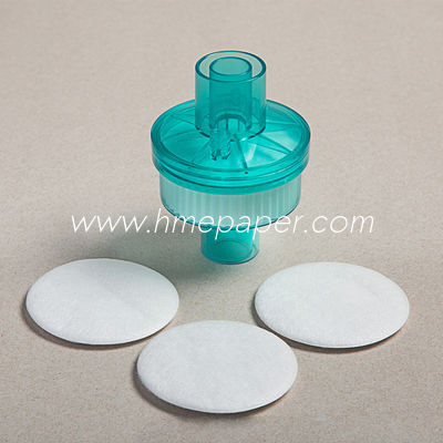 Αγορά Medical Breathing filter Heat and humidity exchanger filter BFE 99.99% Electrostatic filter material online manufacture