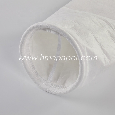 Dust Liquid PP Filter Bag White Removes Sand Fine Suspensions