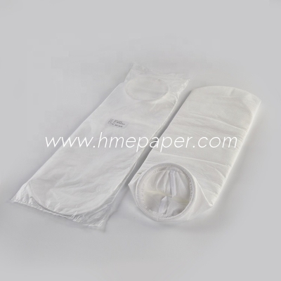 Dust Liquid PP Filter Bag White Removes Sand Fine Suspensions