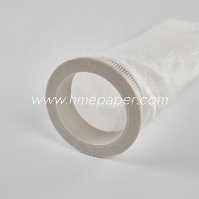 Dust Liquid PP Filter Bag White Removes Sand Fine Suspensions